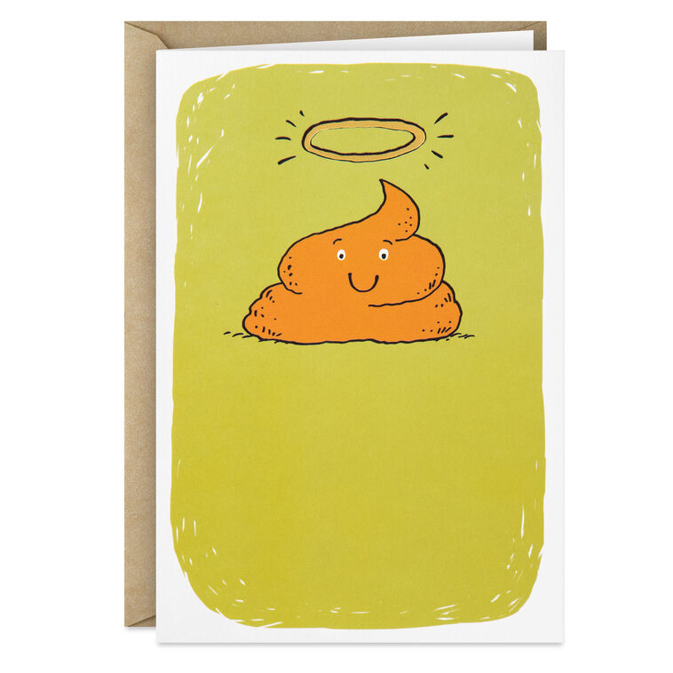 hallmark Holy Crap Funny Birthday Card