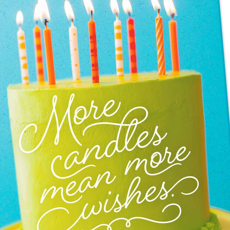 Hallmark Hope Your Wishes Come True Birthday Card