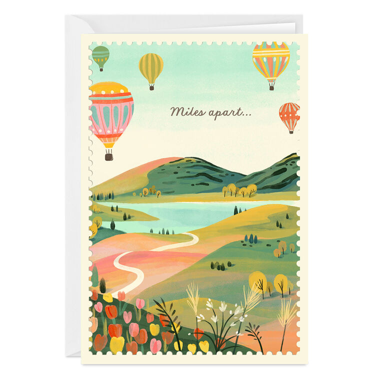 hallmark Hot Air Balloons Custom Card