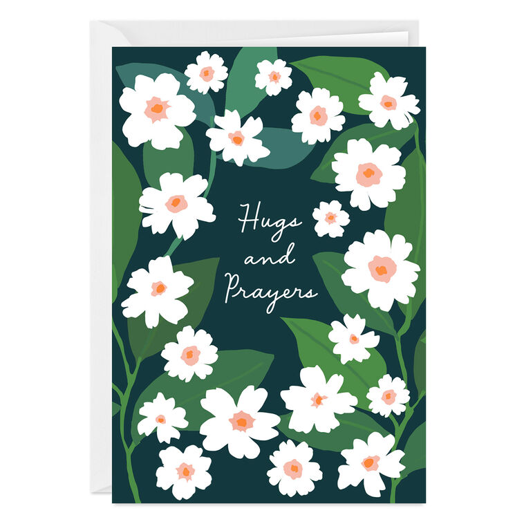 hallmark Hugs and Prayers Daisies Custom Card