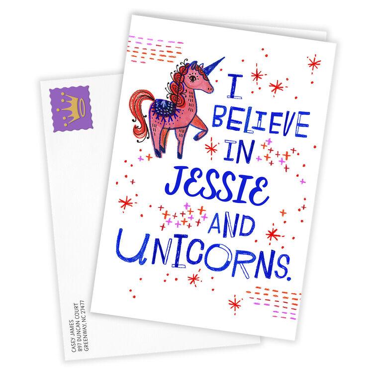 Hallmark I Believe In You & Unicorns Custom Card