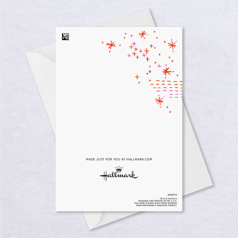 Hallmark I Believe In You & Unicorns Custom Card