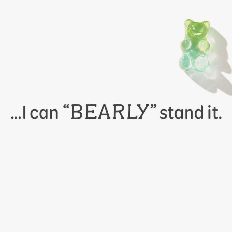 Hallmark I Can "Bearly" Stand It Love Card