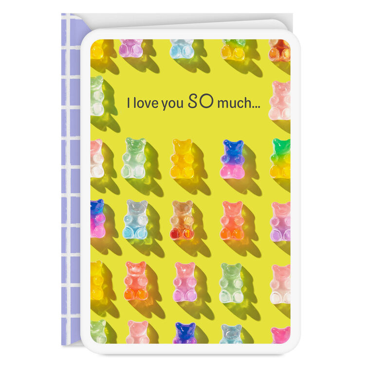 hallmark I Can "Bearly" Stand It Love Card