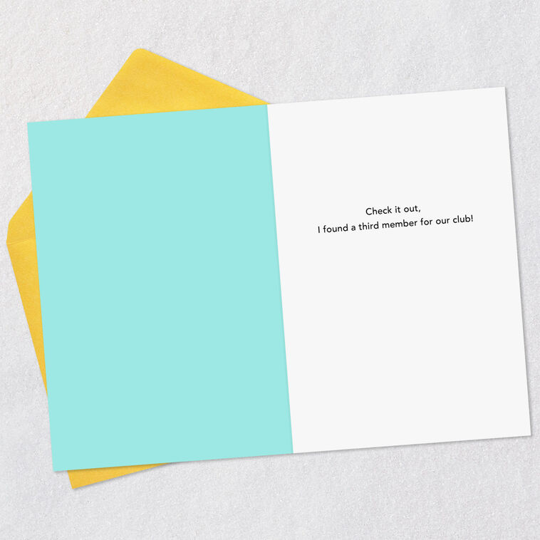 Hallmark "I Hate People" Club Funny Friendship Card