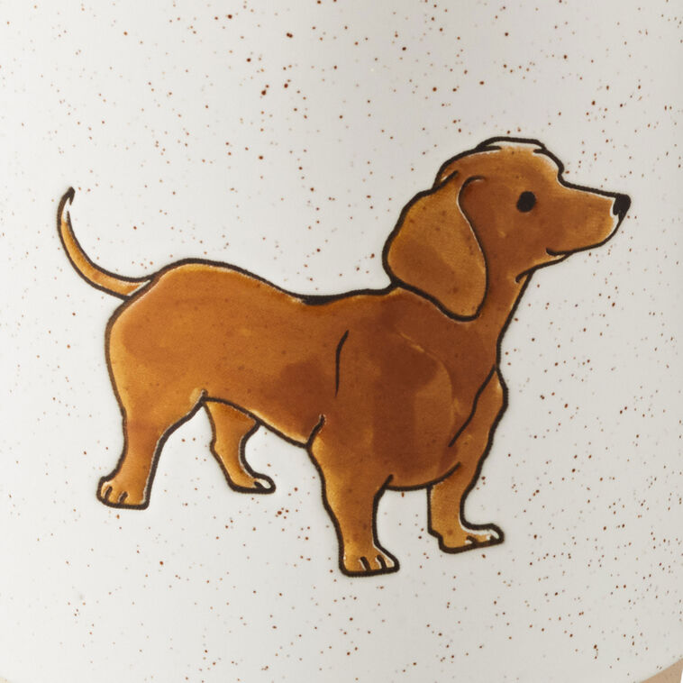 Hallmark I Heart My Dachshund Mug 16 Oz