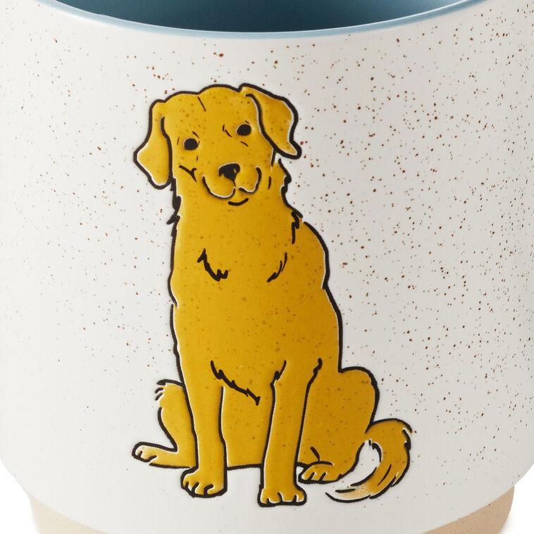 Hallmark I Heart My Golden Retriever Mug 16 Oz