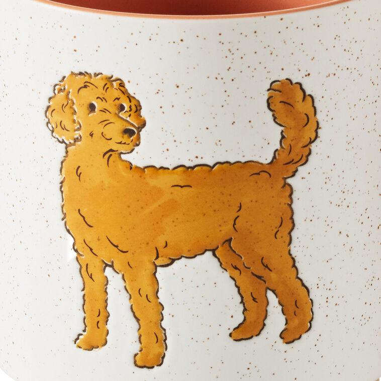 Hallmark I Heart My Goldendoodle Mug 16 Oz