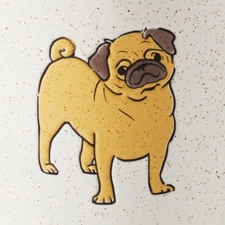 Hallmark I Heart My Pug Mug 16 Oz