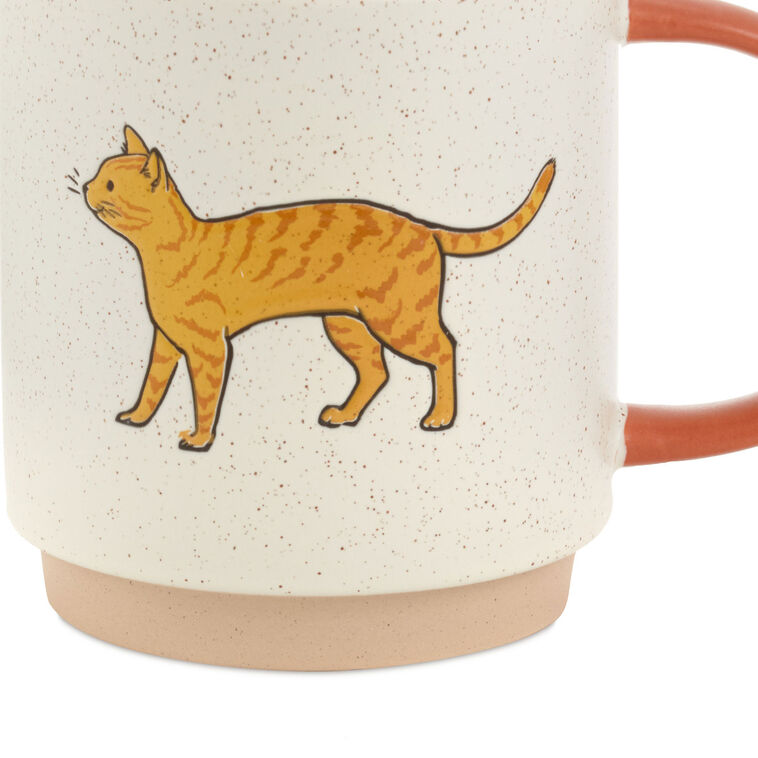 Hallmark I Heart My Tabby Cat Mug 16 Oz