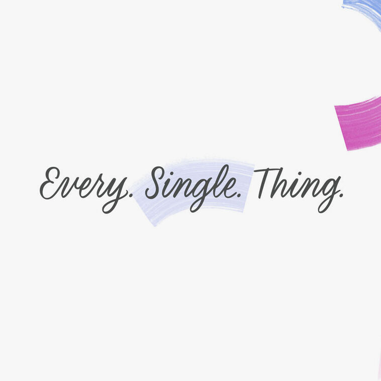 Hallmark I Love Every Single Thing About You Card
