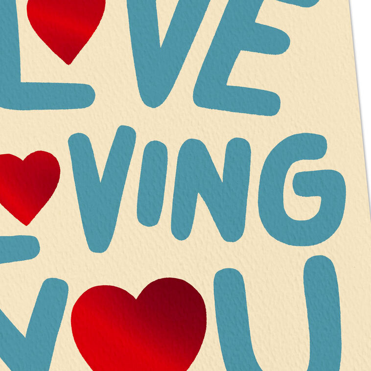 Hallmark I Love Loving You Card