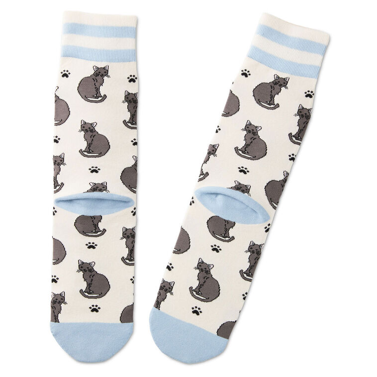 Hallmark I Love My Black Cat Crew Socks
