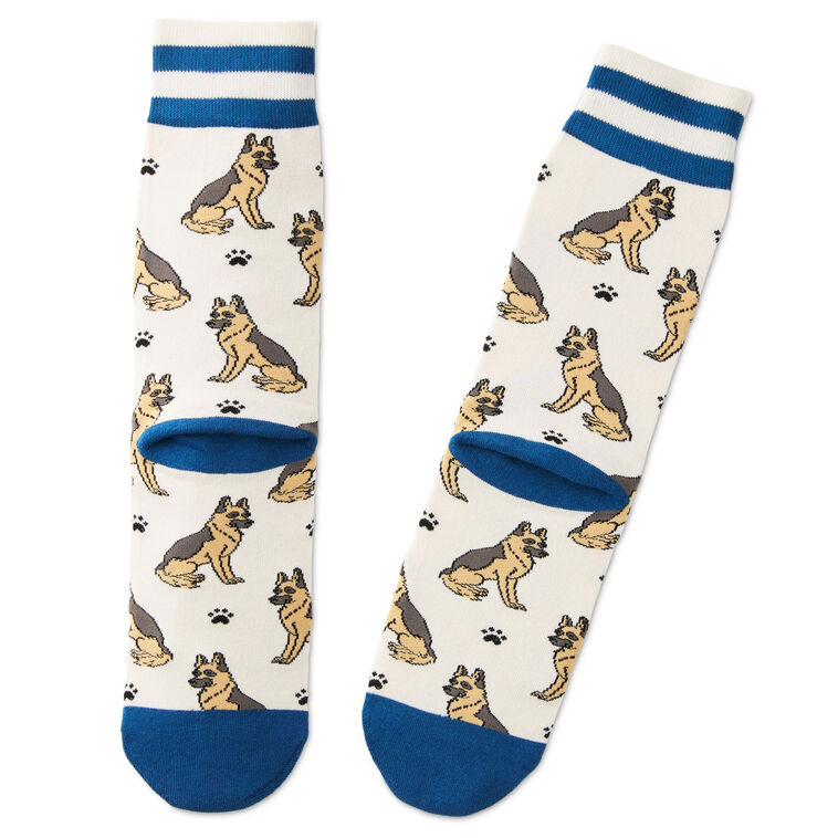Hallmark I Love My German Shepherd Crew Socks