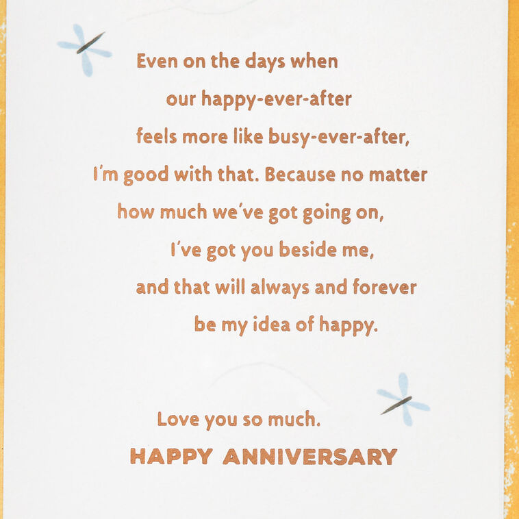 Hallmark I Love Our Life Together Anniversary Card