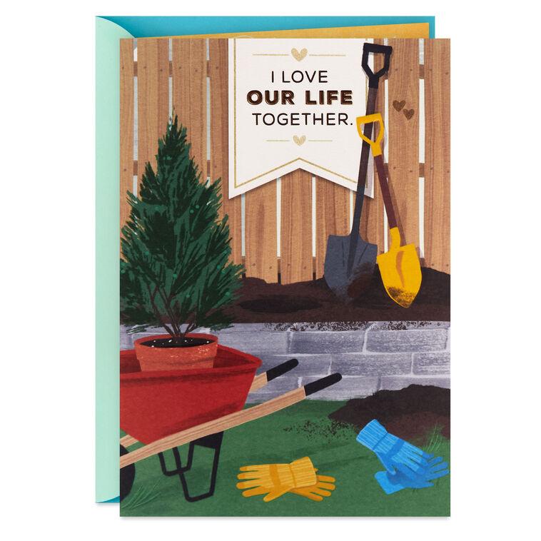 hallmark I Love Our Life Together Anniversary Card