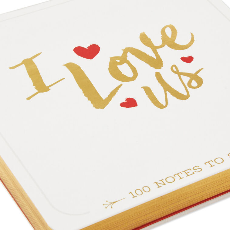 Hallmark I Love Us: 100 Notes To Share Book
