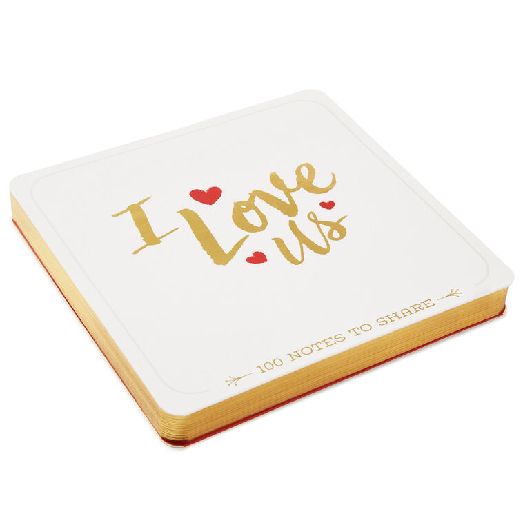 hallmark I Love Us: 100 Notes to Share Book