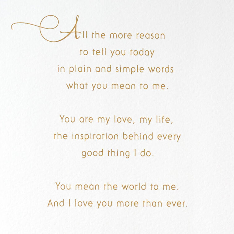 Hallmark I'm A Lucky Guy Anniversary Card For Wife
