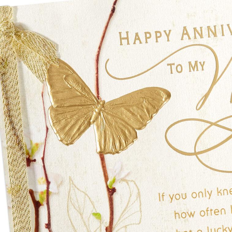 Hallmark I'm A Lucky Guy Anniversary Card For Wife