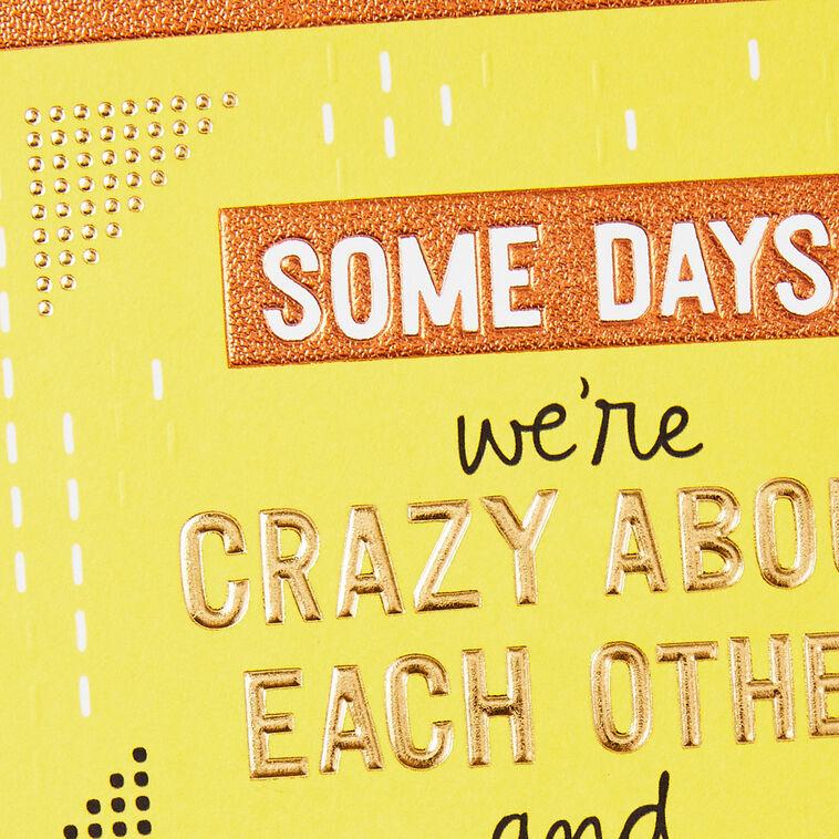 Hallmark I'm Crazy In Love With You Love Card