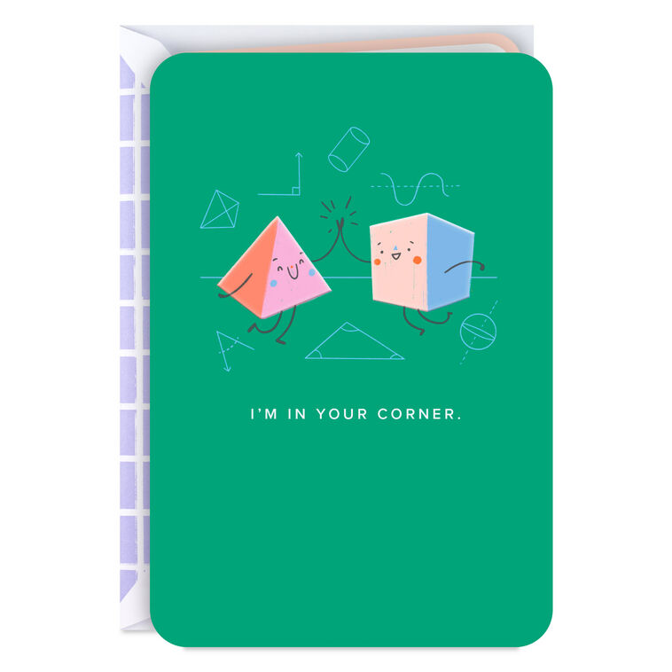 hallmark I'm in Your Corner Encouragement Card