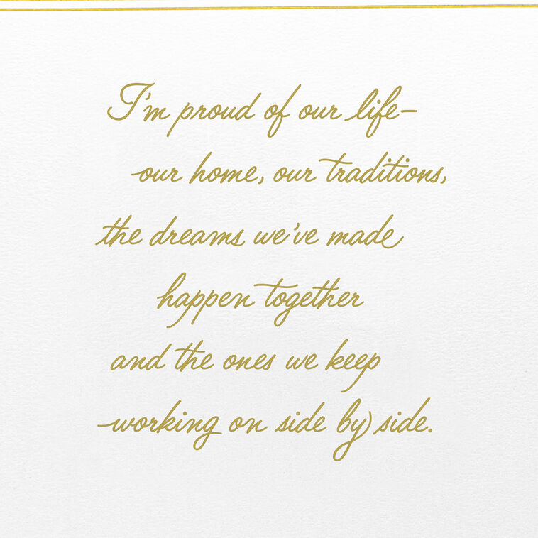 Hallmark I'm Proud Of Us Anniversary Card