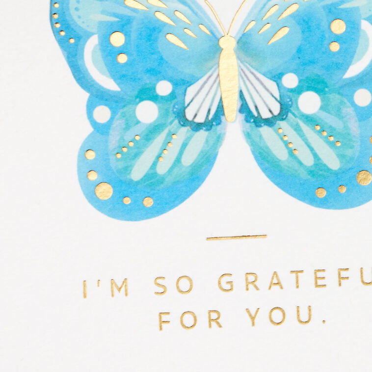 Hallmark I'm So Grateful For You Birthday Card