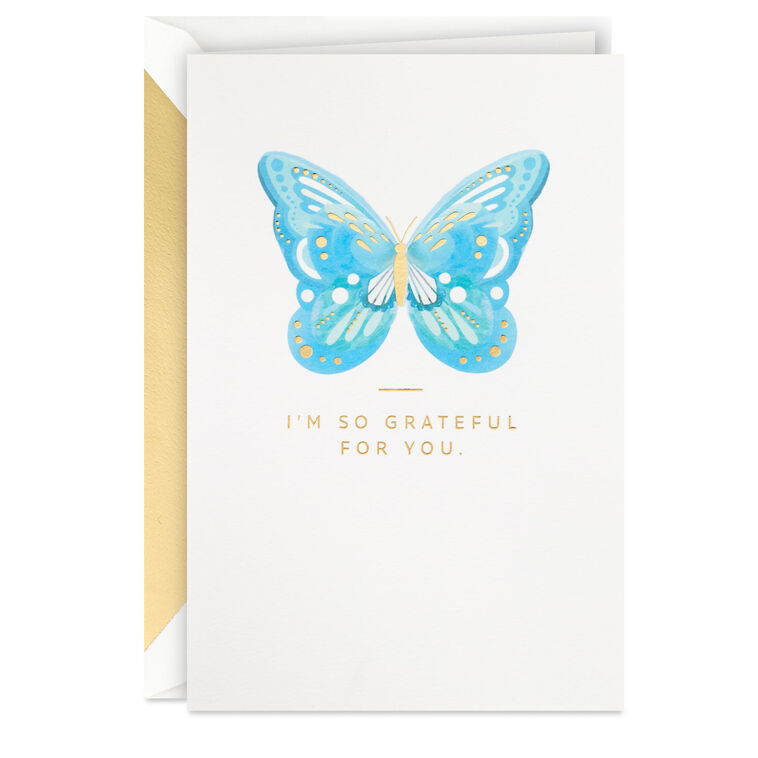 hallmark I'm So Grateful for You Birthday Card
