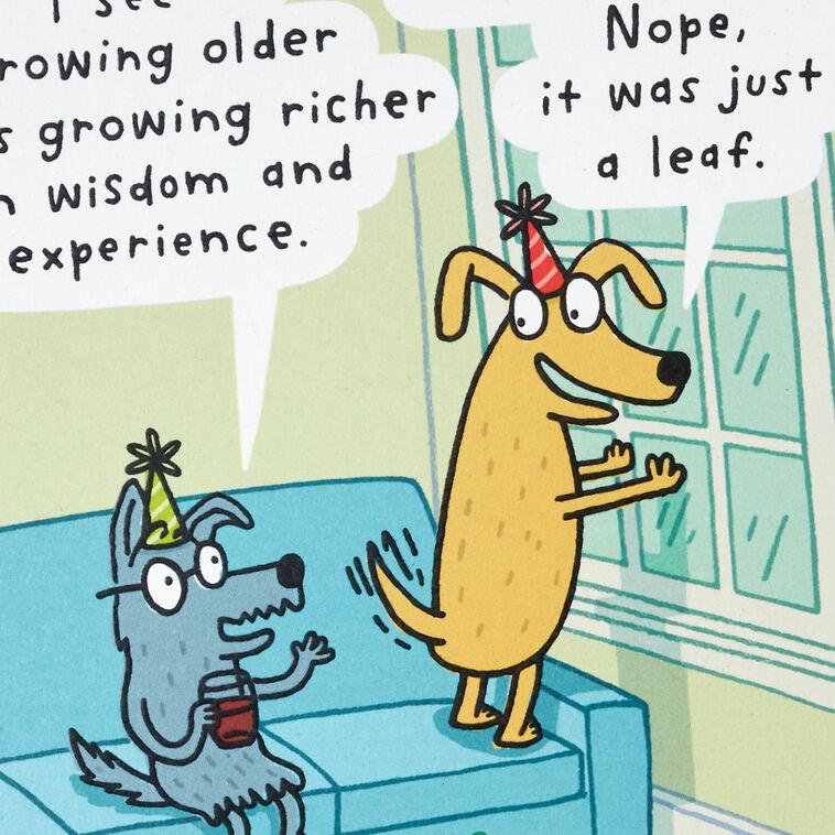 Hallmark I See A Squirrel Funny Birthday Card