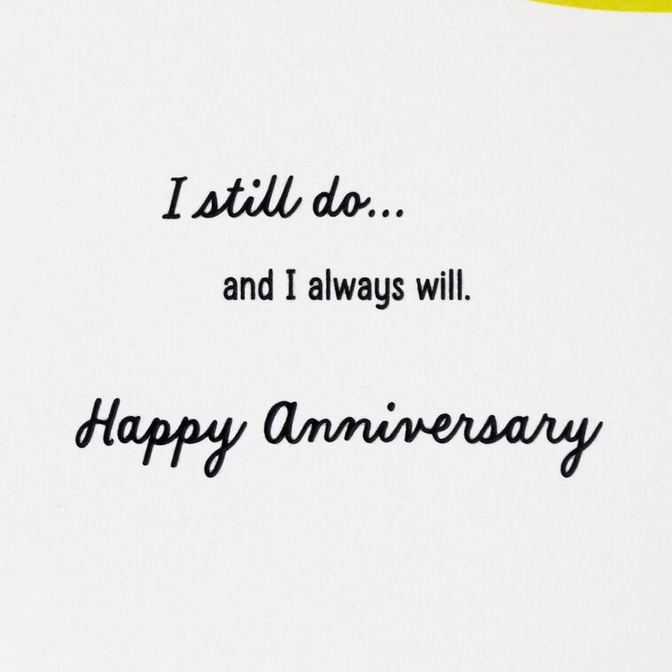 Hallmark I Still Do Anniversary Card For Husband