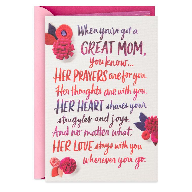 hallmark I've Got a Great Mom Birthday Card