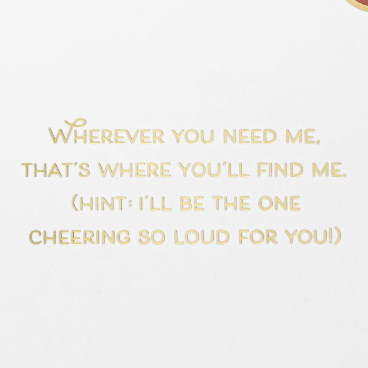 Hallmark I've Got Your Back Encouragement Card