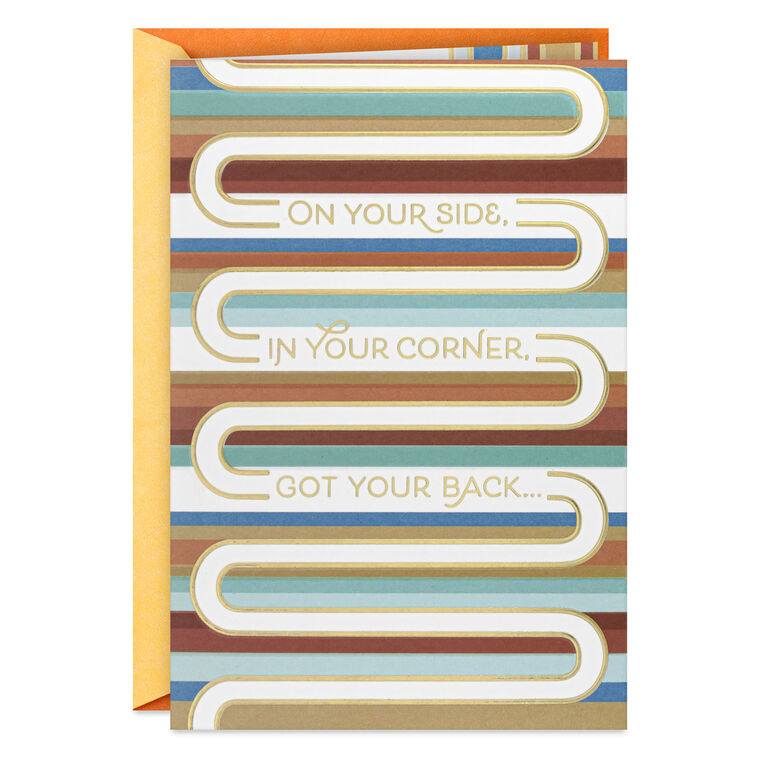 hallmark I've Got Your Back Encouragement Card