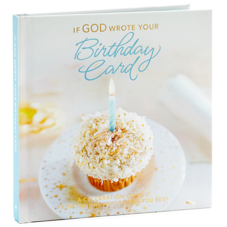 hallmark If God Wrote Your Birthday Card Book