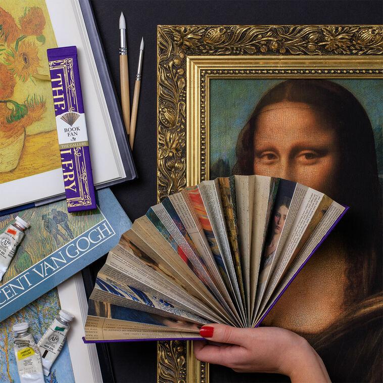 Hallmark IF USA Art Gallery Book Fan