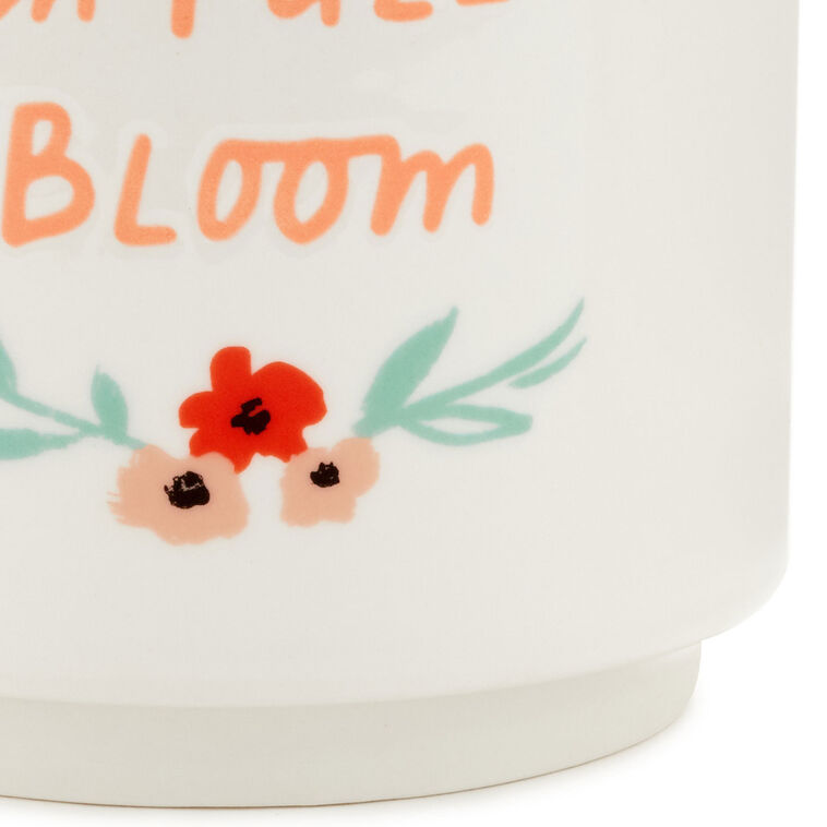 Hallmark In Full Bloom Ceramic Planter