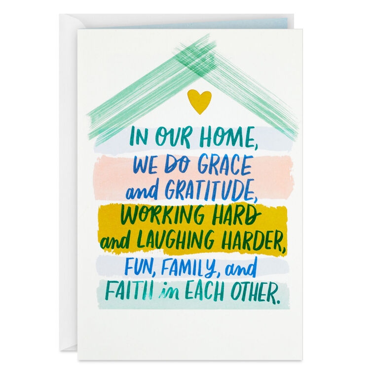 hallmark In Our Home Anniversary Card for Parents