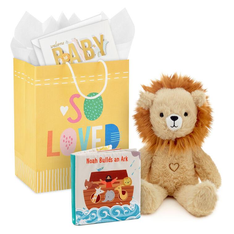 hallmark In With a Roar New Baby Gift Set