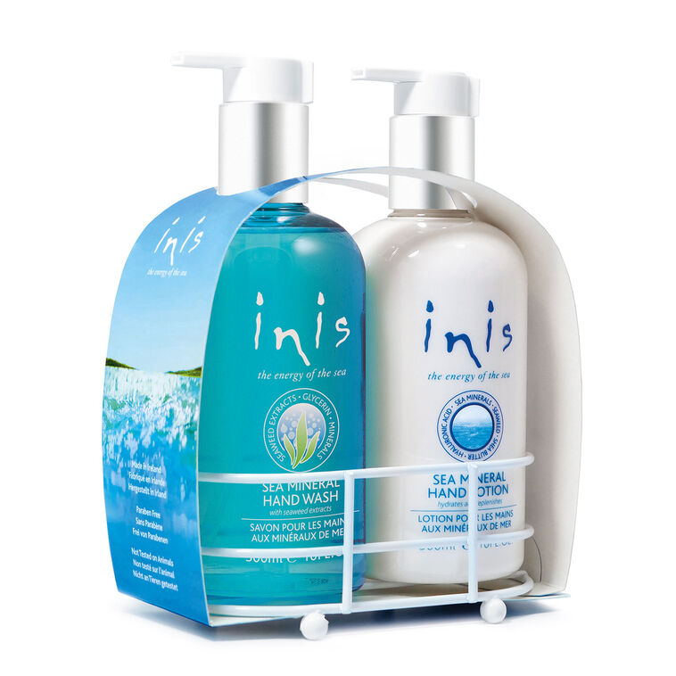 hallmark Inis Hand Soap and Hand Lotion in Caddy