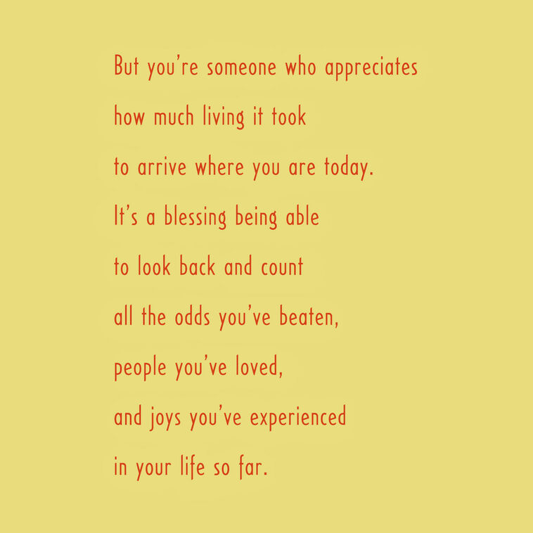 Hallmark Inspiration To So Many Birthday Card