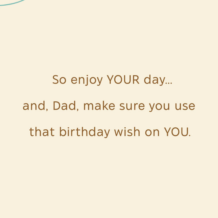 Hallmark It's All About You Birthday Card For Dad