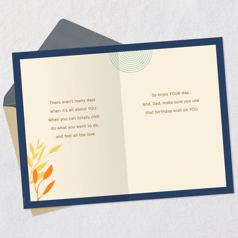 Hallmark It's All About You Birthday Card For Dad