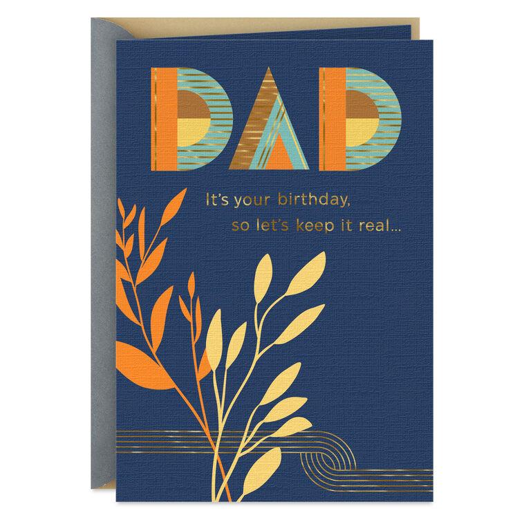 hallmark It's All About You Birthday Card for Dad
