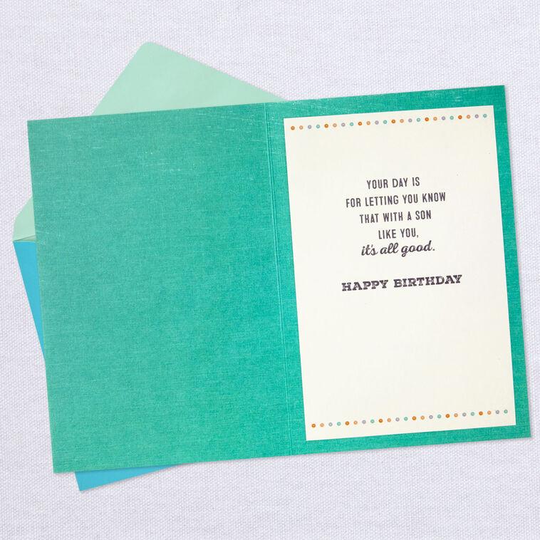 Hallmark It's All Good Birthday Card For Son