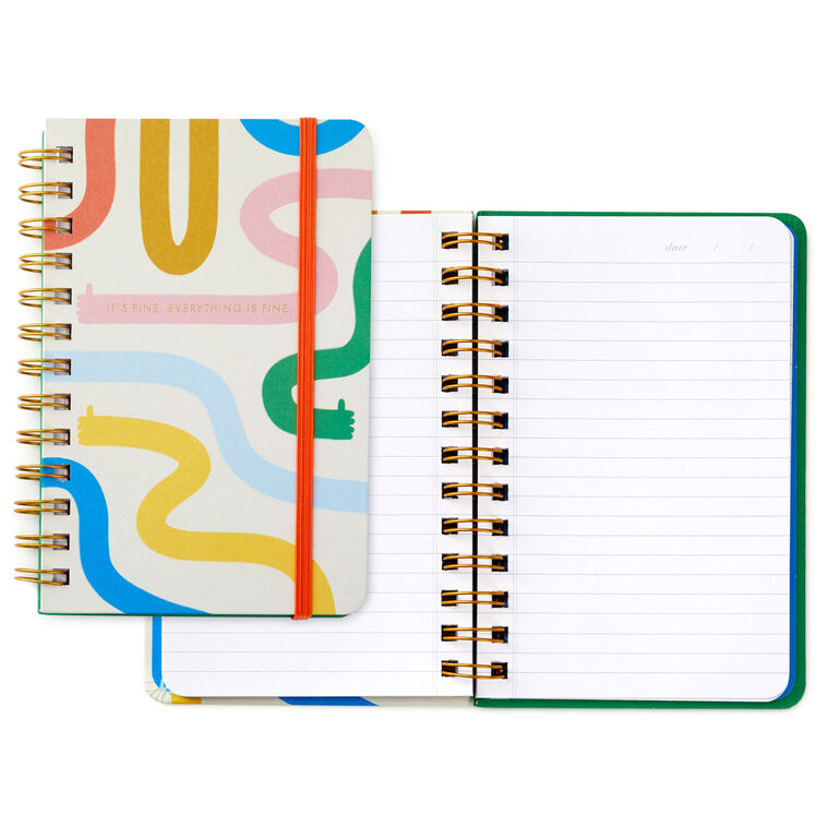 Hallmark It's Fine Thumbs-Up Journal