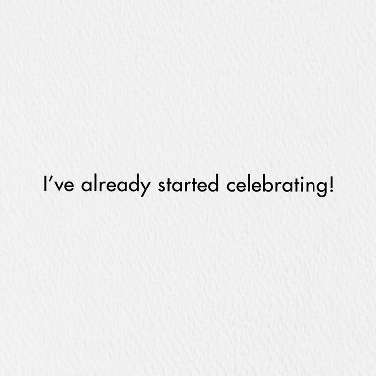 Hallmark It's Party Time Celebration Card