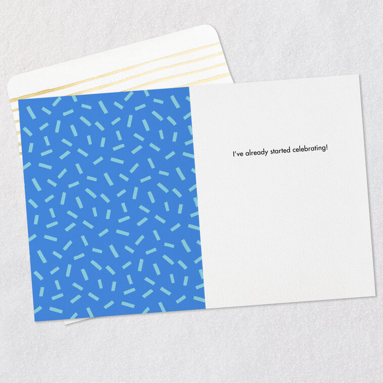 Hallmark It's Party Time Celebration Card