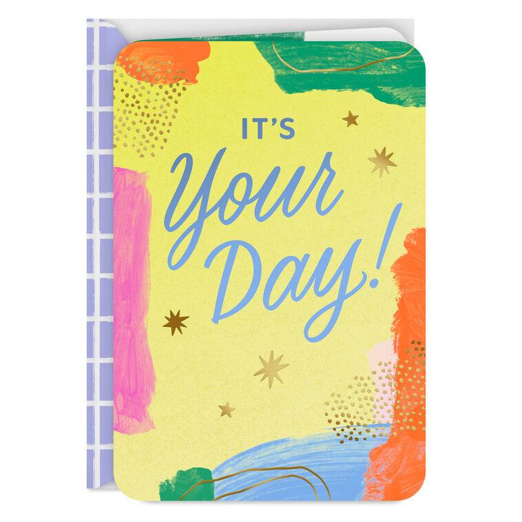 hallmark It's Your Day to Celebrate Card for Kids
