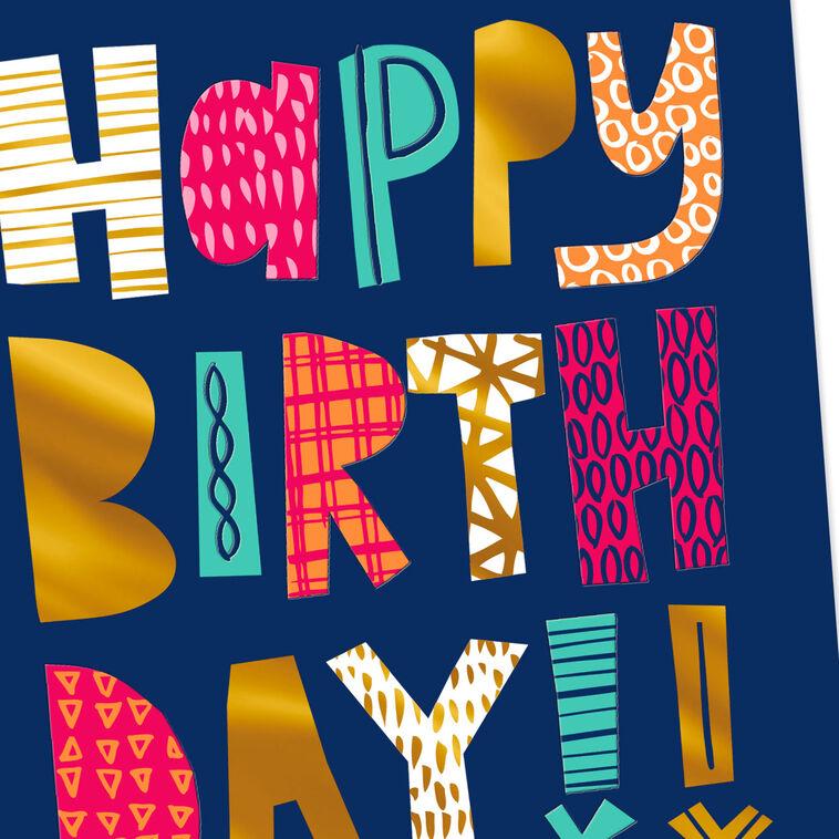 Hallmark It's Your Once-a-Year Day Birthday Card